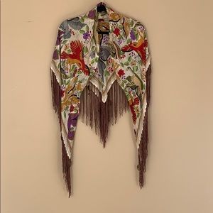 Anthropologie Satin Scarf